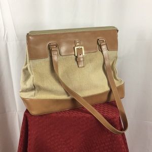 Etienne Aigner Beige Handbag Purse